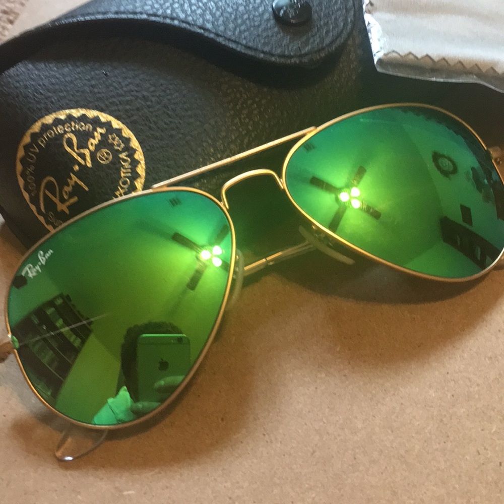 Ray Ban Aviators RB 3025 Large Metal